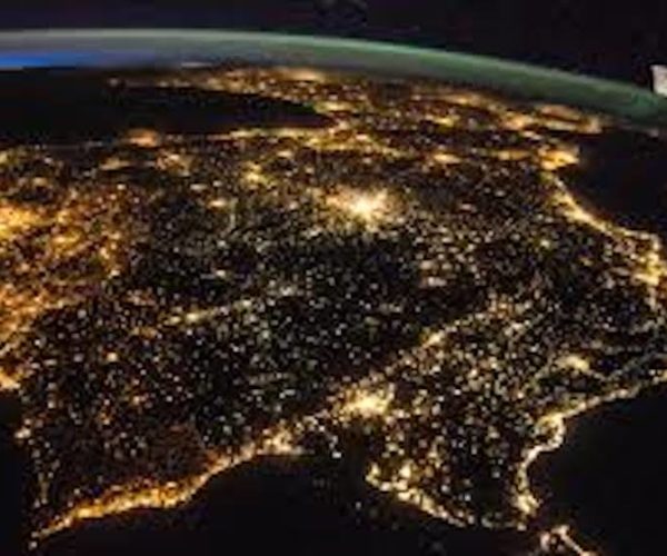 Earth at night NASA